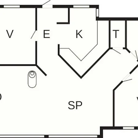 Tatil Evi 4 Person In Vinderup-by Traum *